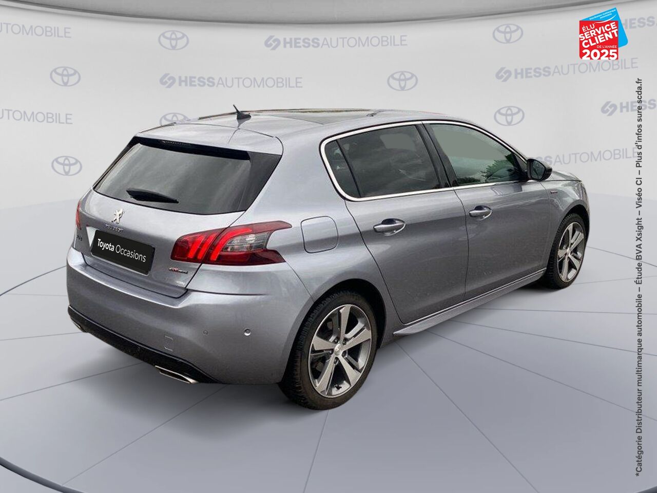 Véhicule d'occasion PEUGEOT 308 1.2 PURETECH 130CH E6.3 SS GT LINE chez Renault Saint-Louis