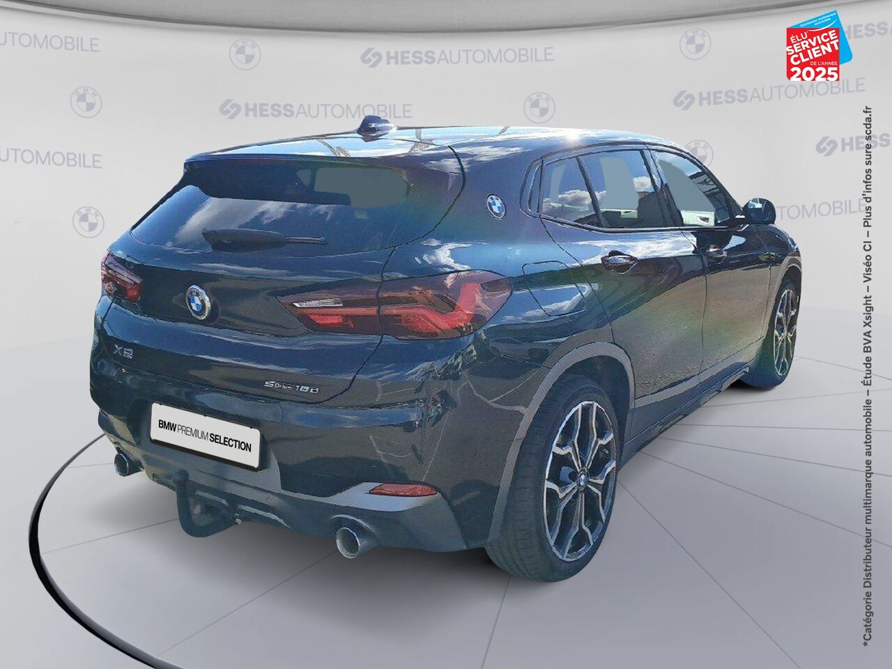 Véhicule d'occasion BMW X2 SDRIVE18DA 150CH M SPORT X EURO6D-T TOUVRANT SIEGES CHAUF GPS CAMERA ATTELAGE chez MINI Lons-Le-Saunier