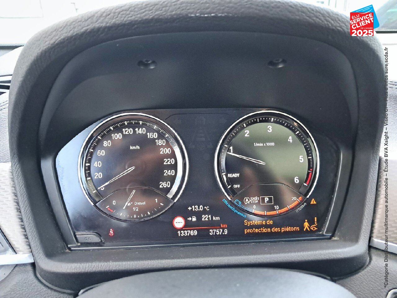 Véhicule d'occasion BMW X2 SDRIVE18DA 150CH M SPORT X EURO6D-T TOUVRANT SIEGES CHAUF GPS CAMERA ATTELAGE chez MINI Lons-Le-Saunier