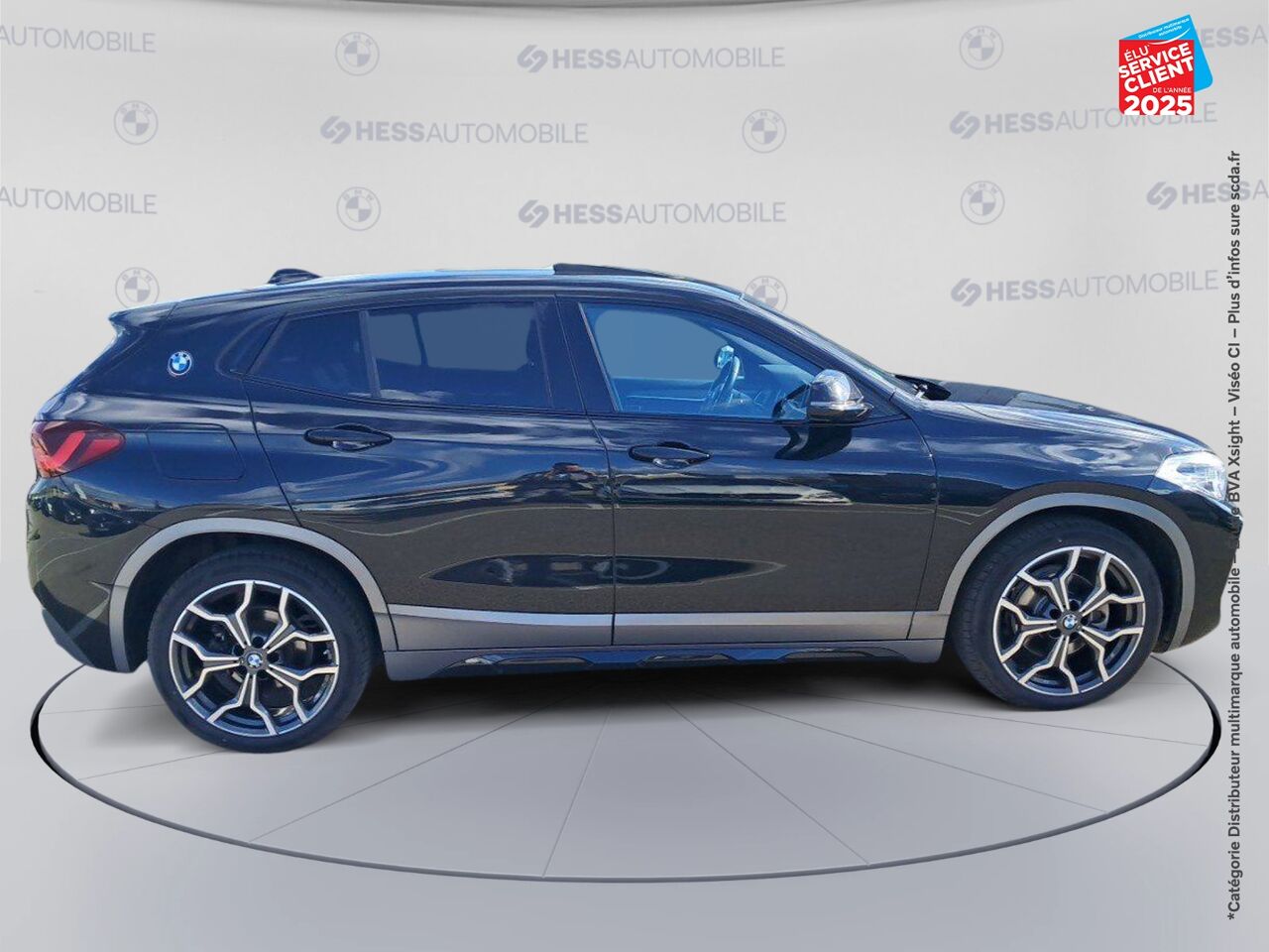 Véhicule d'occasion BMW X2 SDRIVE18DA 150CH M SPORT X EURO6D-T TOUVRANT SIEGES CHAUF GPS CAMERA ATTELAGE chez MINI Lons-Le-Saunier