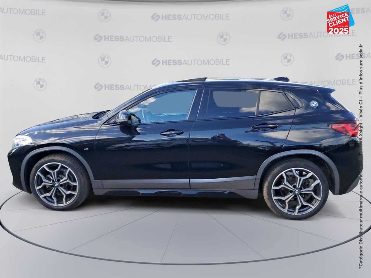 Véhicule d'occasion BMW X2 SDRIVE18DA 150CH M SPORT X EURO6D-T TOUVRANT SIEGES CHAUF GPS CAMERA ATTELAGE chez MINI Lons-Le-Saunier