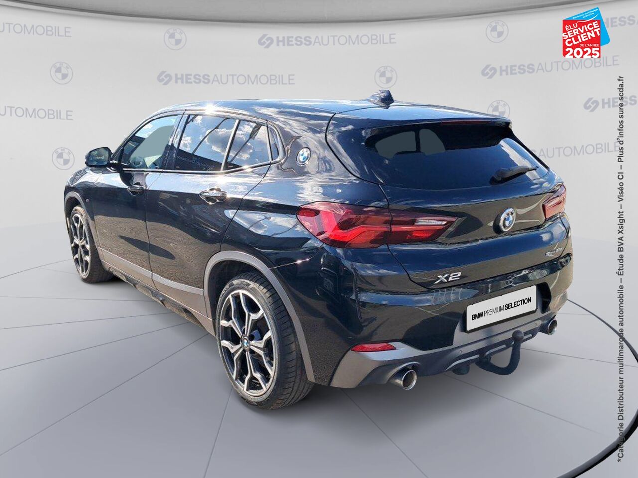 Véhicule d'occasion BMW X2 SDRIVE18DA 150CH M SPORT X EURO6D-T TOUVRANT SIEGES CHAUF GPS CAMERA ATTELAGE chez MINI Lons-Le-Saunier