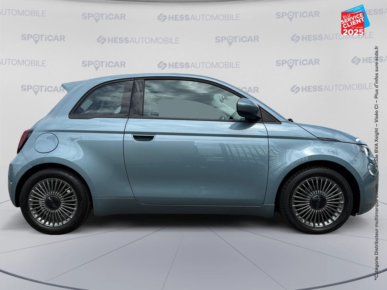 Véhicule d'occasion FIAT 500 E 118CH ICONE GPS CAMERA chez HESS Automobile