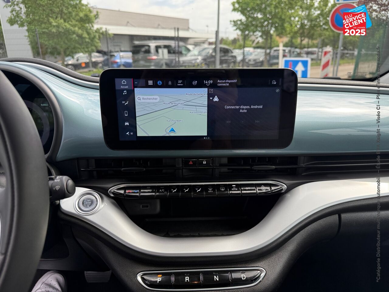 Véhicule d'occasion FIAT 500 E 118CH ICONE GPS CAMERA chez HESS Automobile