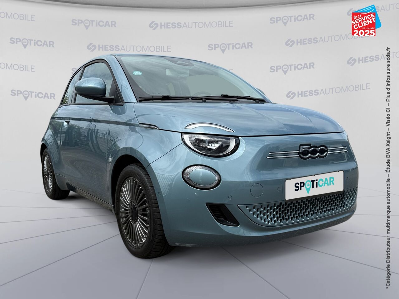 Véhicule d'occasion FIAT 500 E 118CH ICONE GPS CAMERA chez HESS Automobile