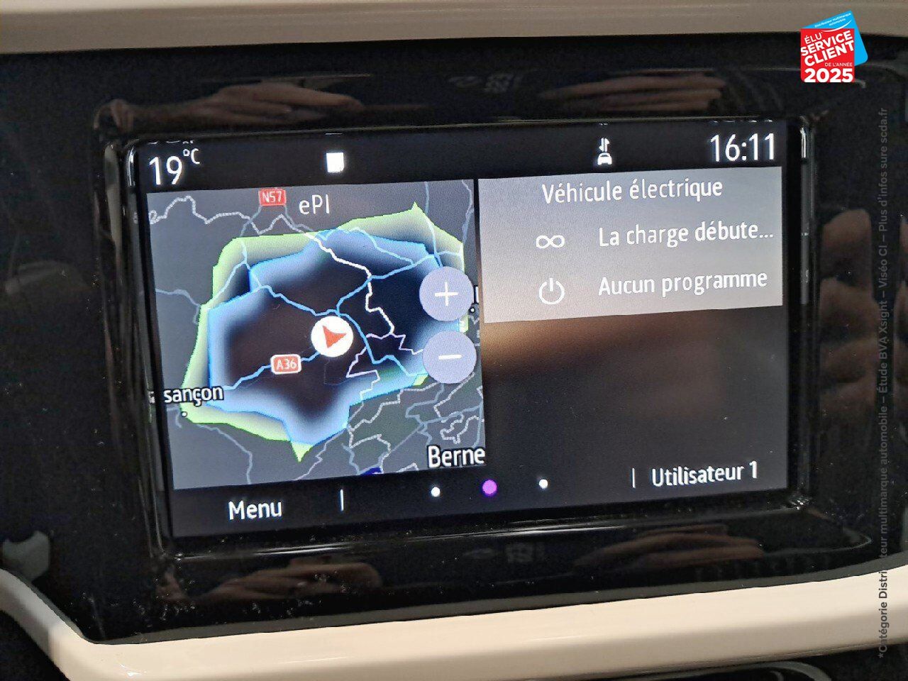 Véhicule d'occasion RENAULT TWINGO E-TECH ELECTRIC TECHNO R80 ACHAT INTEGRAL chez Hyundai Epernay