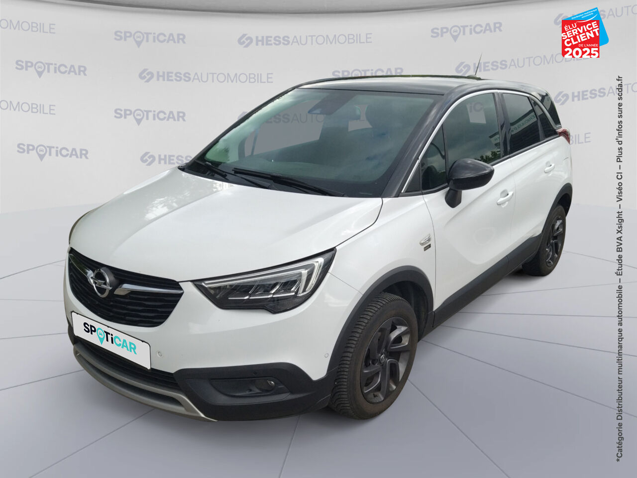 Véhicule d'occasion OPEL CROSSLAND X 1.5 D 120CH OPEL 2020 BVA EURO 6D-T chez Toyota Saint Dizier