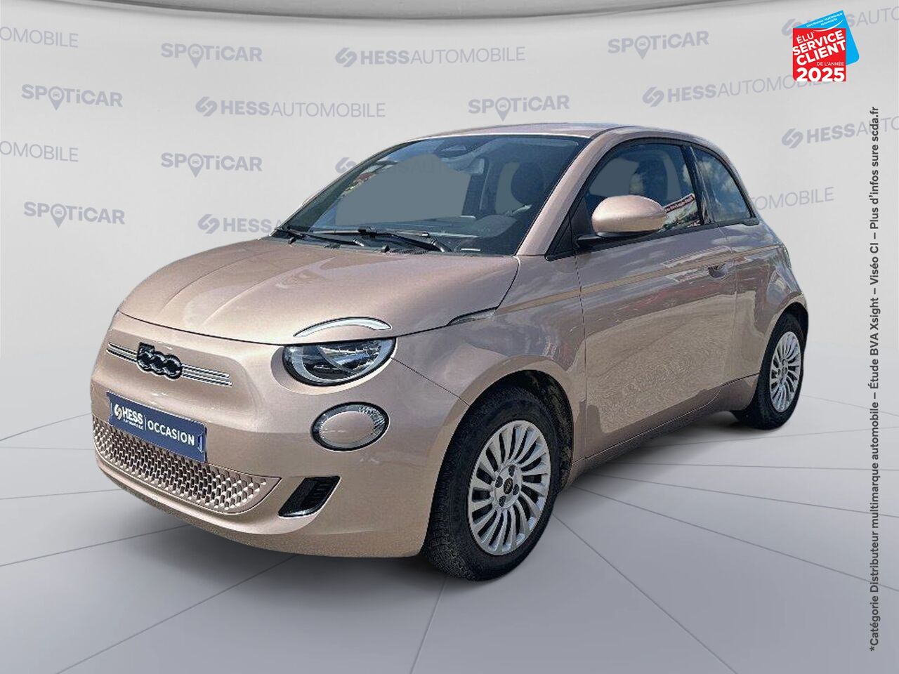 Véhicule d'occasion FIAT 500 E 95CH ACTION PLUS STEP1 chez Peugeot Reims