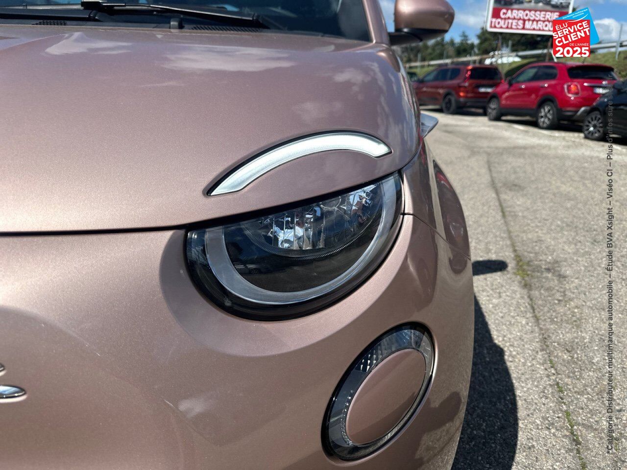 Véhicule d'occasion FIAT 500 E 95CH ACTION PLUS STEP1 chez Peugeot Reims