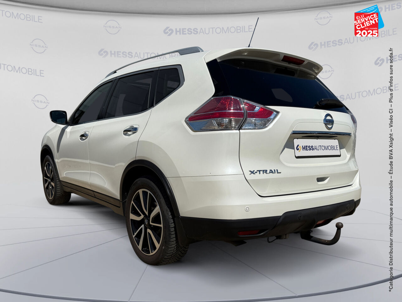 Véhicule d'occasion NISSAN X-TRAIL 1.6 DCI 130CH TEKNA XTRONIC EURO6 7 PLACES TOUVRANT SIEGES CHAUF/CUIR GPS CAMERA ATTELAGE chez Hyundai Chalons