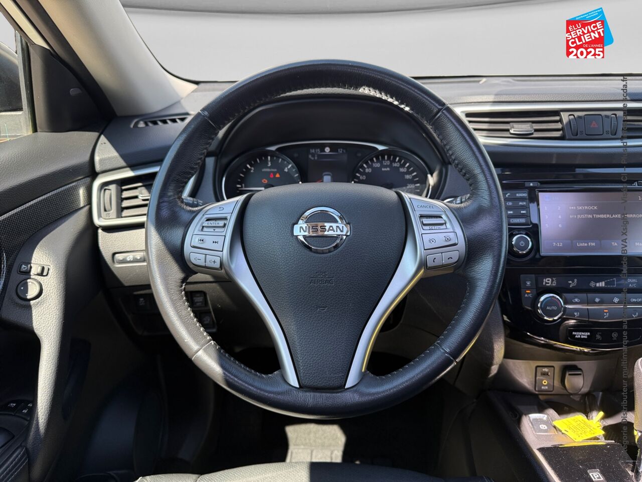 Véhicule d'occasion NISSAN X-TRAIL 1.6 DCI 130CH TEKNA XTRONIC EURO6 7 PLACES TOUVRANT SIEGES CHAUF/CUIR GPS CAMERA ATTELAGE chez Hyundai Chalons