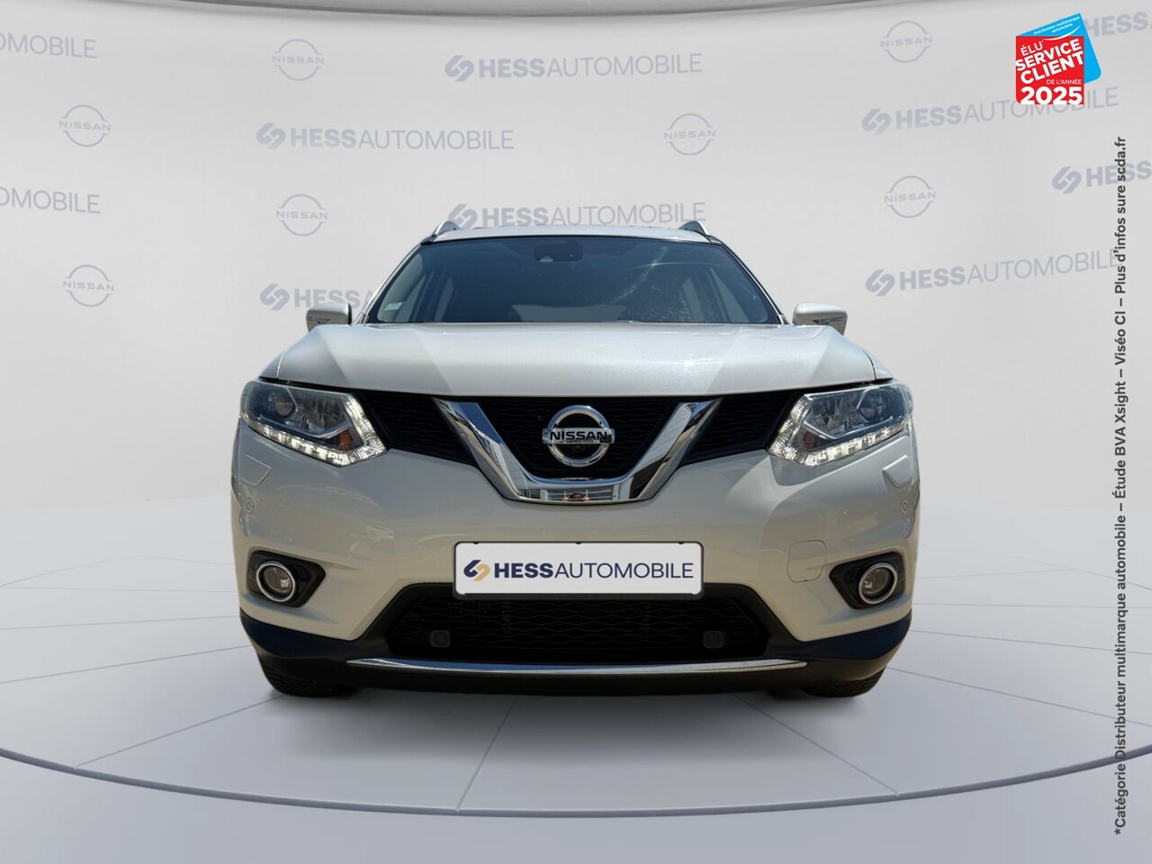 Véhicule d'occasion NISSAN X-TRAIL 1.6 DCI 130CH TEKNA XTRONIC EURO6 7 PLACES TOUVRANT SIEGES CHAUF/CUIR GPS CAMERA ATTELAGE chez Hyundai Chalons