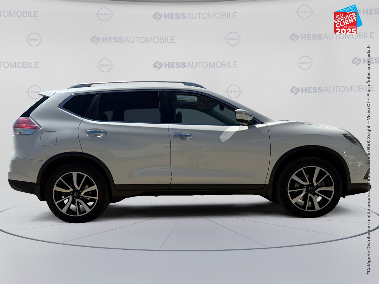 Véhicule d'occasion NISSAN X-TRAIL 1.6 DCI 130CH TEKNA XTRONIC EURO6 7 PLACES TOUVRANT SIEGES CHAUF/CUIR GPS CAMERA ATTELAGE chez Hyundai Chalons