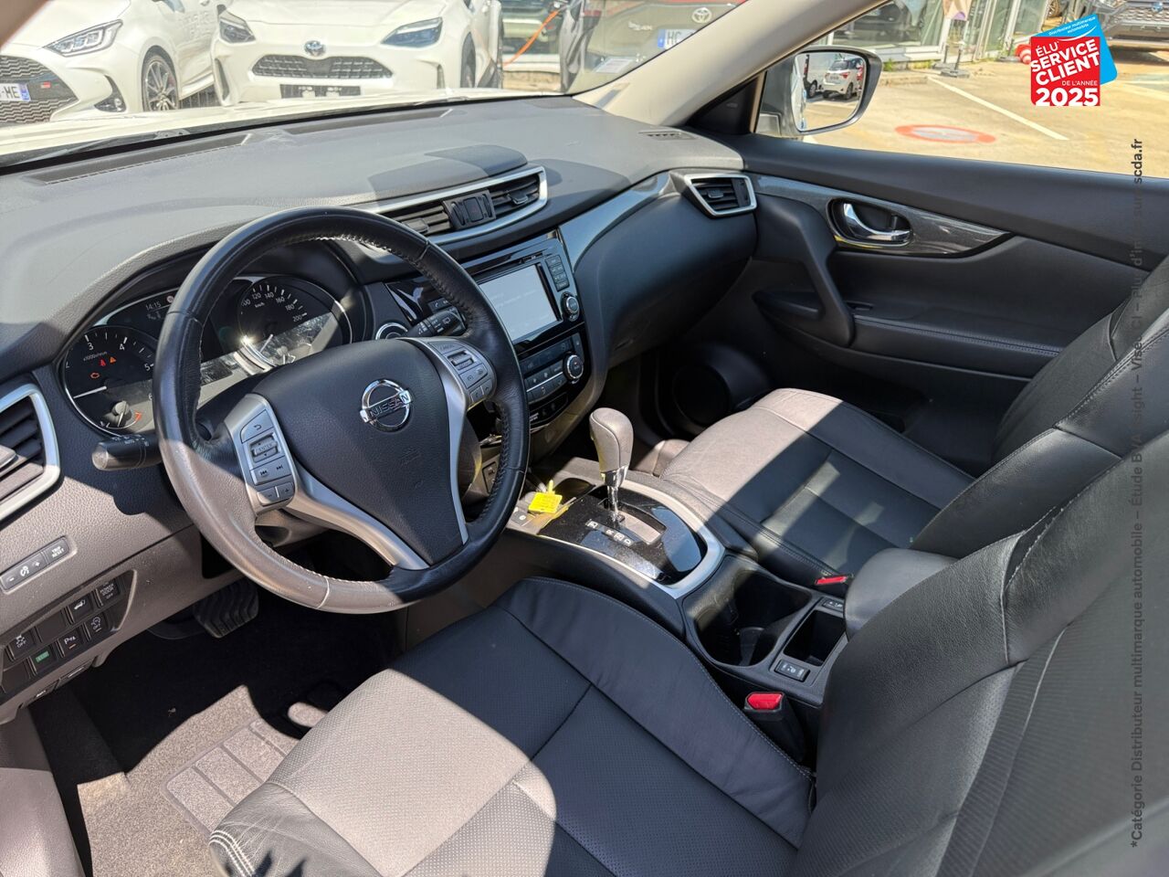 Véhicule d'occasion NISSAN X-TRAIL 1.6 DCI 130CH TEKNA XTRONIC EURO6 7 PLACES TOUVRANT SIEGES CHAUF/CUIR GPS CAMERA ATTELAGE chez Hyundai Chalons