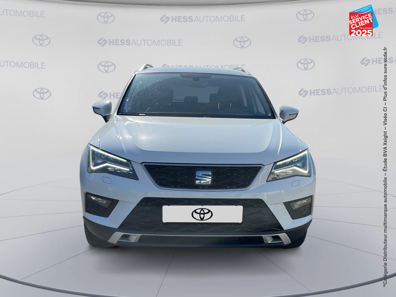 Véhicule d'occasion SEAT ATECA 1.5 TSI 150CH ACT STARTSTOP XCELLENCE DSG EURO6D-T SIEGES CHAUF GPS CAMERA chez Toyota Thionville