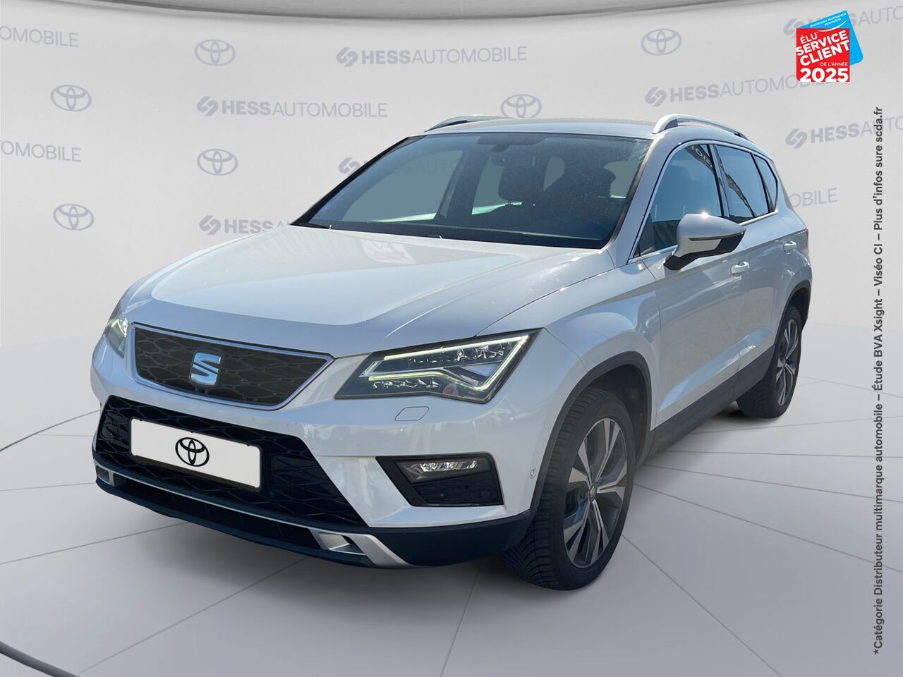 Véhicule d'occasion SEAT ATECA 1.5 TSI 150CH ACT STARTSTOP XCELLENCE DSG EURO6D-T SIEGES CHAUF GPS CAMERA chez Toyota Thionville