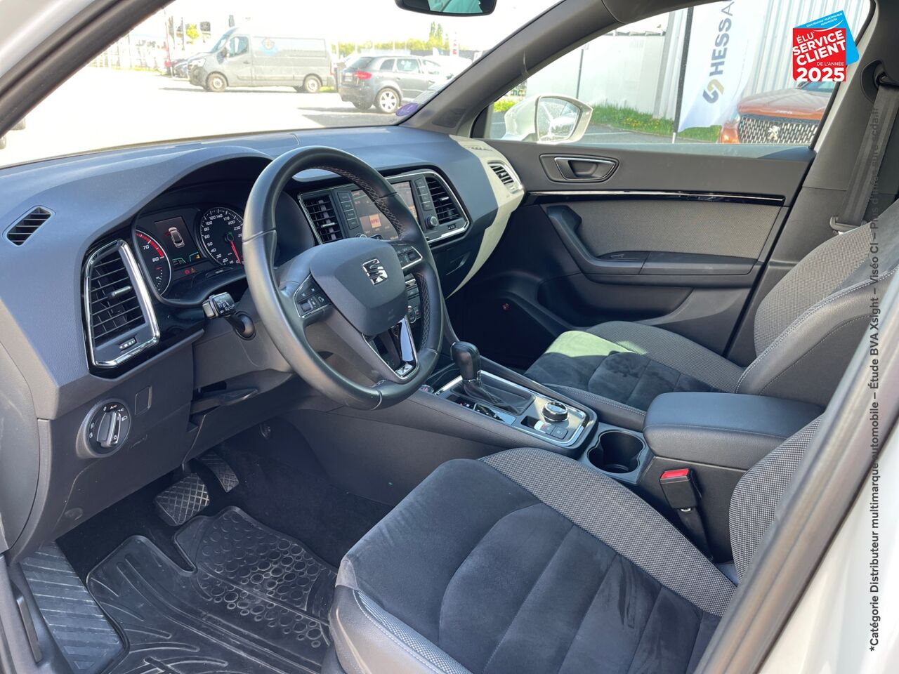 Véhicule d'occasion SEAT ATECA 1.5 TSI 150CH ACT STARTSTOP XCELLENCE DSG EURO6D-T SIEGES CHAUF GPS CAMERA chez Toyota Thionville