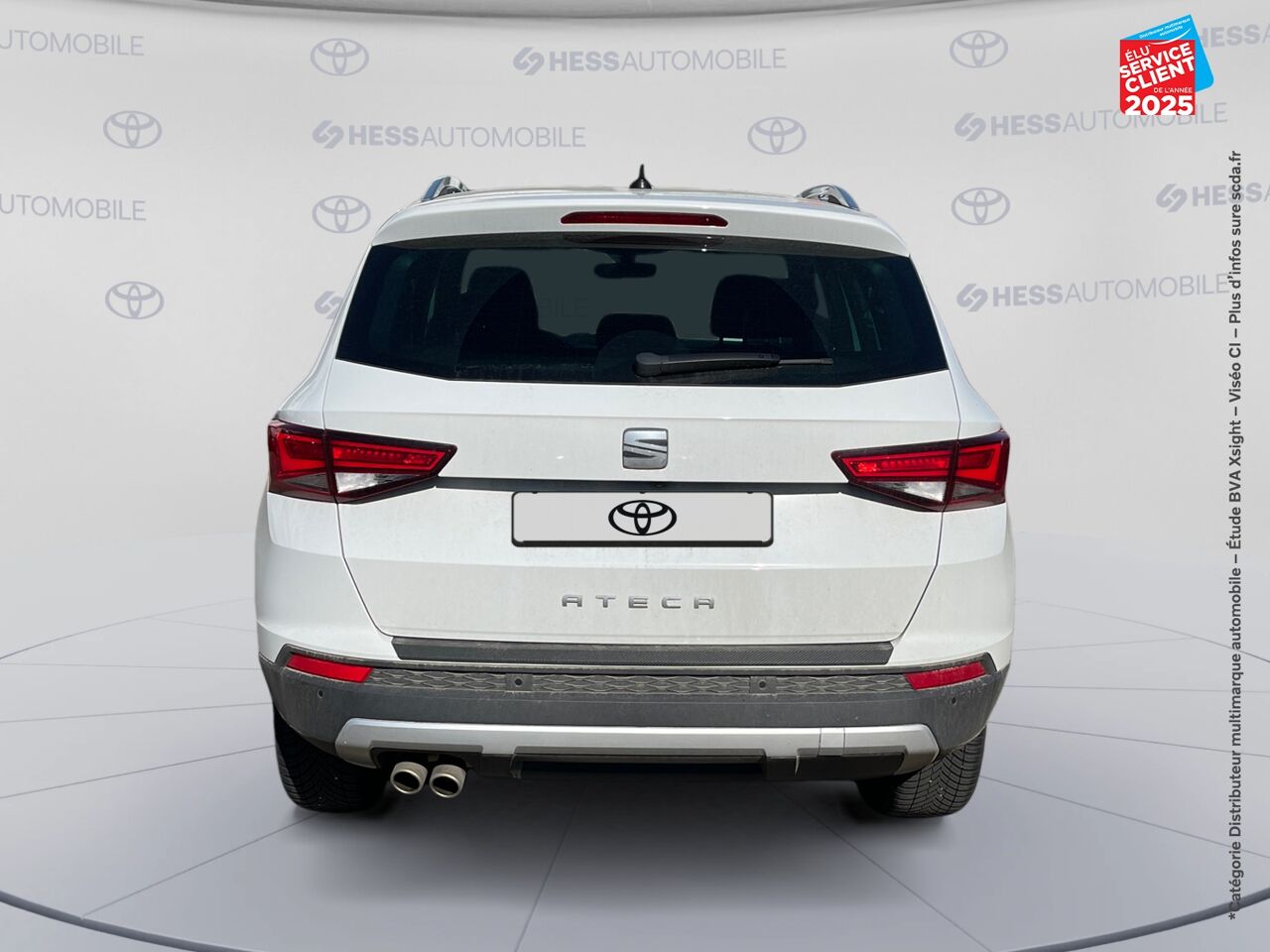 Véhicule d'occasion SEAT ATECA 1.5 TSI 150CH ACT STARTSTOP XCELLENCE DSG EURO6D-T SIEGES CHAUF GPS CAMERA chez Toyota Thionville