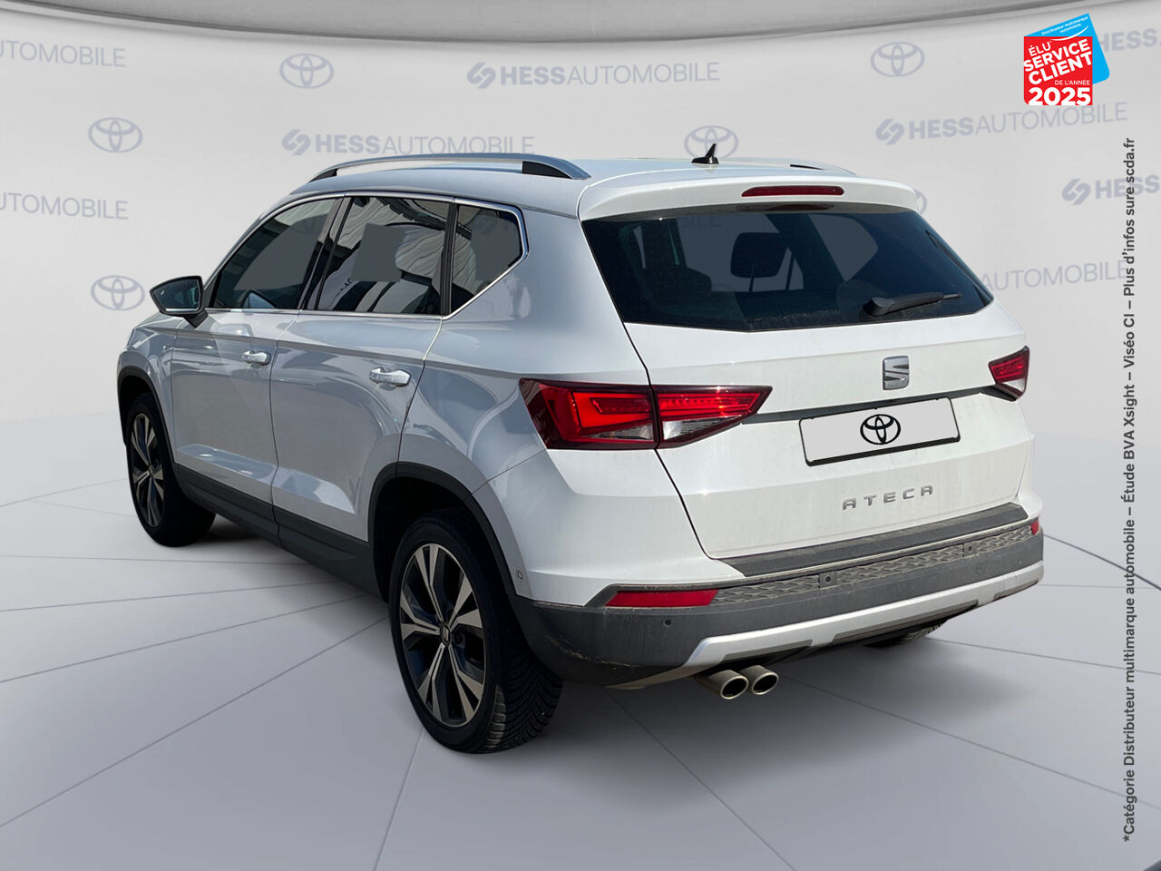 Véhicule d'occasion SEAT ATECA 1.5 TSI 150CH ACT STARTSTOP XCELLENCE DSG EURO6D-T SIEGES CHAUF GPS CAMERA chez Toyota Thionville