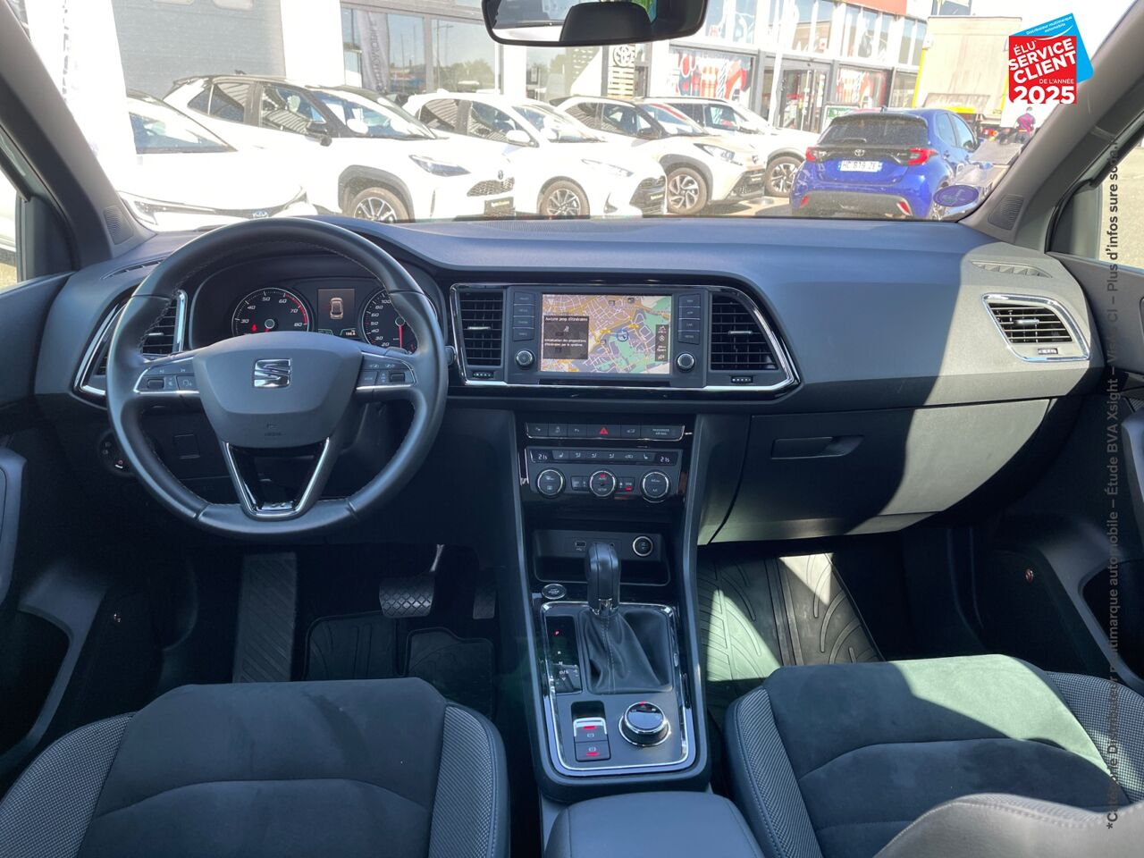 Véhicule d'occasion SEAT ATECA 1.5 TSI 150CH ACT STARTSTOP XCELLENCE DSG EURO6D-T SIEGES CHAUF GPS CAMERA chez Toyota Thionville
