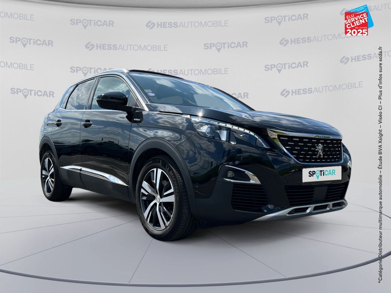 Véhicule d'occasion PEUGEOT 3008 1.2 PURETECH 130CH GT LINE S/S EAT6 TOUVRANT CAMERA chez Renault Colmar