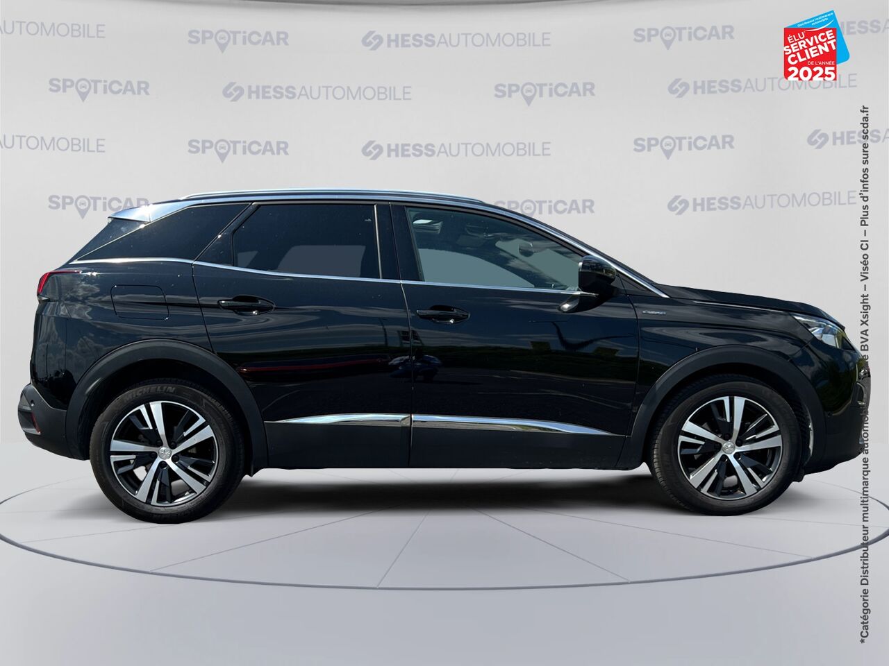 Véhicule d'occasion PEUGEOT 3008 1.2 PURETECH 130CH GT LINE S/S EAT6 TOUVRANT CAMERA chez Renault Colmar