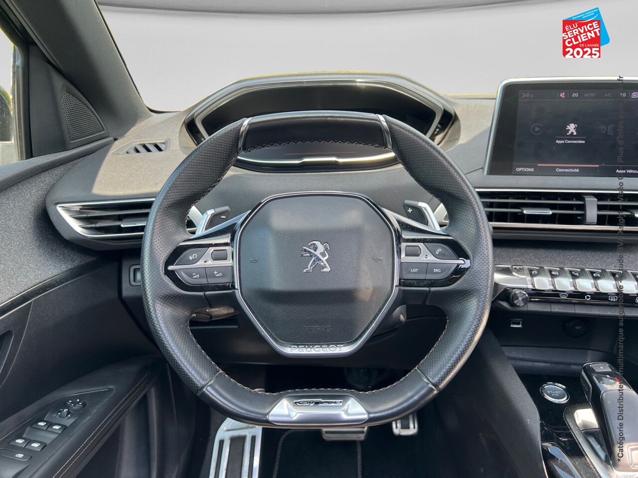 Véhicule d'occasion PEUGEOT 3008 1.2 PURETECH 130CH GT LINE S/S EAT6 TOUVRANT CAMERA chez Renault Colmar