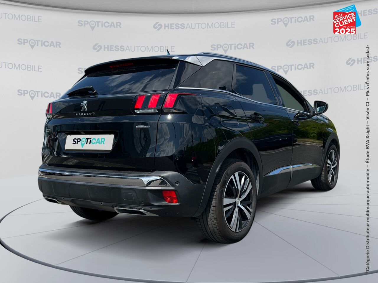 Véhicule d'occasion PEUGEOT 3008 1.2 PURETECH 130CH GT LINE S/S EAT6 TOUVRANT CAMERA chez Renault Colmar