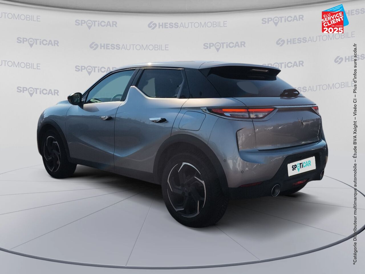 Véhicule d'occasion DS DS 3 CROSSBACK PURETECH 155CH GRAND CHIC AUTOMATIQUE SIEGES CHAUF/CUIR GPS CAMERA CARPLAY chez Renault Saint-Louis