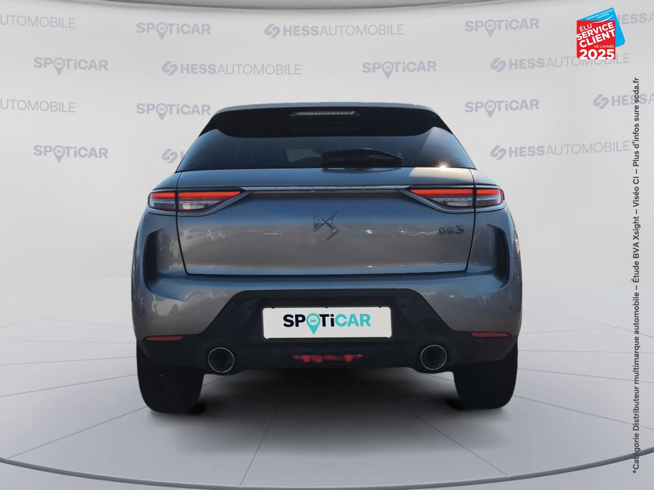 Véhicule d'occasion DS DS 3 CROSSBACK PURETECH 155CH GRAND CHIC AUTOMATIQUE SIEGES CHAUF/CUIR GPS CAMERA CARPLAY chez Renault Saint-Louis