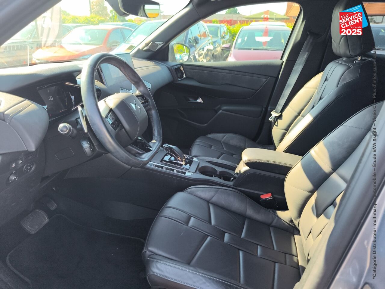 Véhicule d'occasion DS DS 3 CROSSBACK PURETECH 155CH GRAND CHIC AUTOMATIQUE SIEGES CHAUF/CUIR GPS CAMERA CARPLAY chez Renault Saint-Louis
