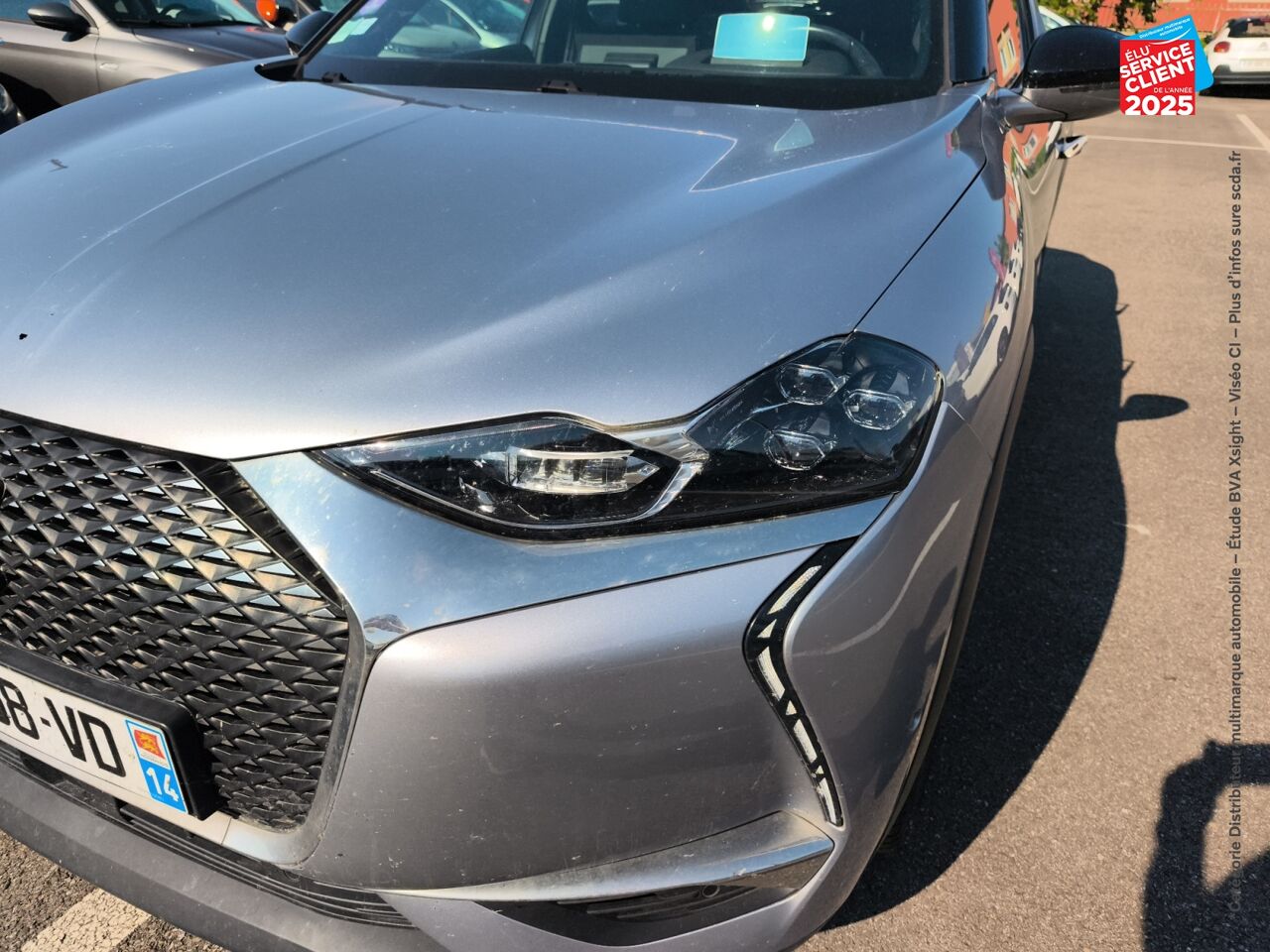 Véhicule d'occasion DS DS 3 CROSSBACK PURETECH 155CH GRAND CHIC AUTOMATIQUE SIEGES CHAUF/CUIR GPS CAMERA CARPLAY chez Renault Saint-Louis