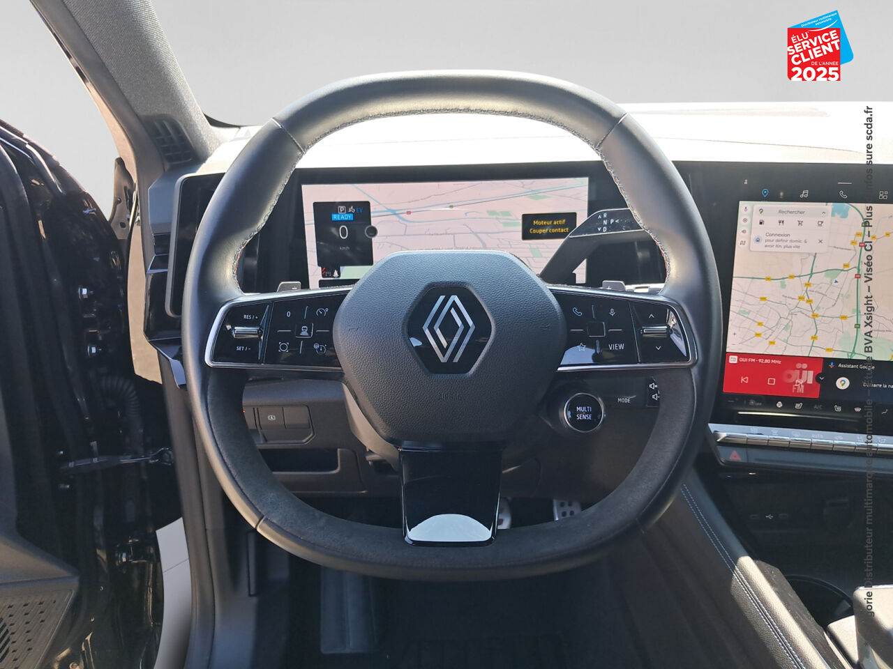 Véhicule d'occasion RENAULT ESPACE 1.2 E-TECH FULL HYBRID 200CH ESPRIT ALPINE TPANO SIEGE CHAUF VOLANT CHAUF GPS chez Renault Saint-Louis