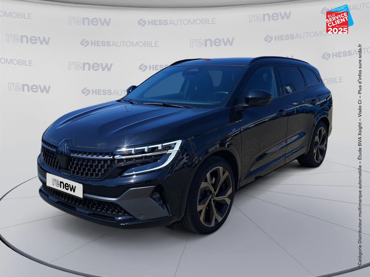 Véhicule d'occasion RENAULT ESPACE 1.2 E-TECH FULL HYBRID 200CH ESPRIT ALPINE TPANO SIEGE CHAUF VOLANT CHAUF GPS chez Renault Saint-Louis