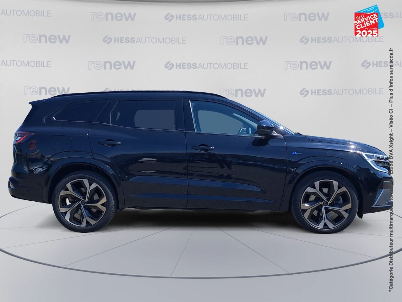 Véhicule d'occasion RENAULT ESPACE 1.2 E-TECH FULL HYBRID 200CH ESPRIT ALPINE TPANO SIEGE CHAUF VOLANT CHAUF GPS chez Renault Saint-Louis