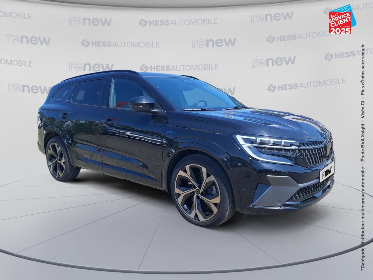 Véhicule d'occasion RENAULT ESPACE 1.2 E-TECH FULL HYBRID 200CH ESPRIT ALPINE TPANO SIEGE CHAUF VOLANT CHAUF GPS chez Renault Saint-Louis