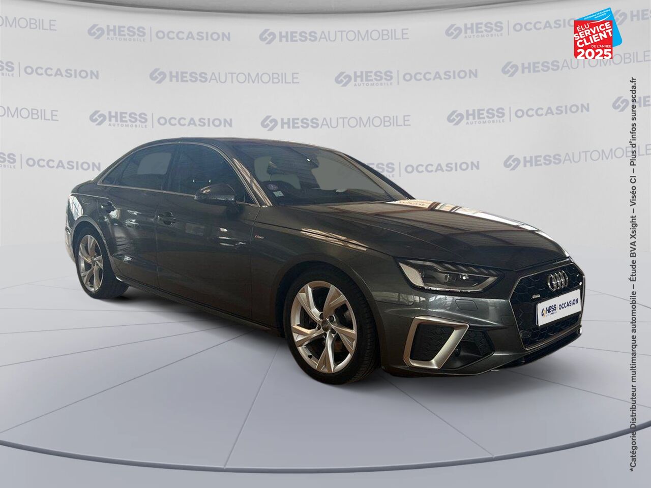 Véhicule d'occasion AUDI A4 35 TFSI 150CH S LINE S TRONIC 7 GPS CAMERA RADAR AR AV chez BMW Dole