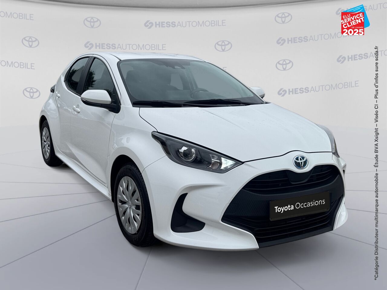 Véhicule d'occasion TOYOTA YARIS 116H DYNAMIC 5P MY22 CAMERA chez Toyota Thionville