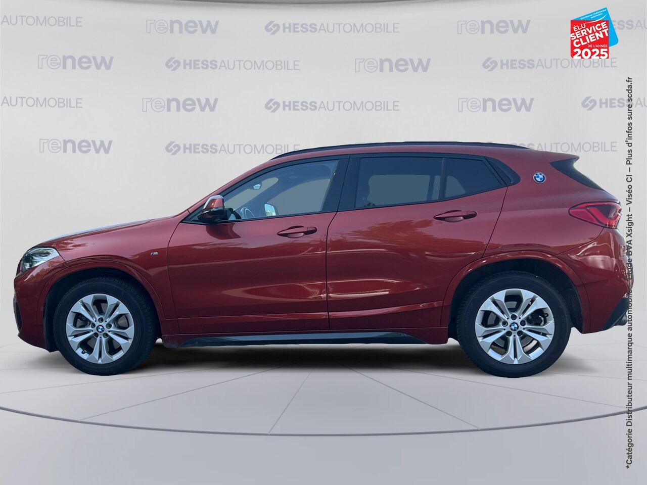 Véhicule d'occasion BMW X2 SDRIVE20IA 192CH M SPORT X DKG7 EURO6D-T 132G SIEGES CHAUF ATTELAGE chez BMW Belfort