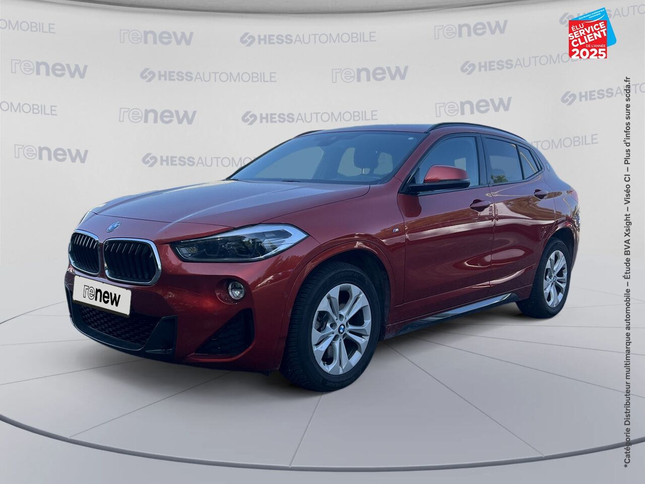 Véhicule d'occasion BMW X2 SDRIVE20IA 192CH M SPORT X DKG7 EURO6D-T 132G SIEGES CHAUF ATTELAGE chez BMW Belfort