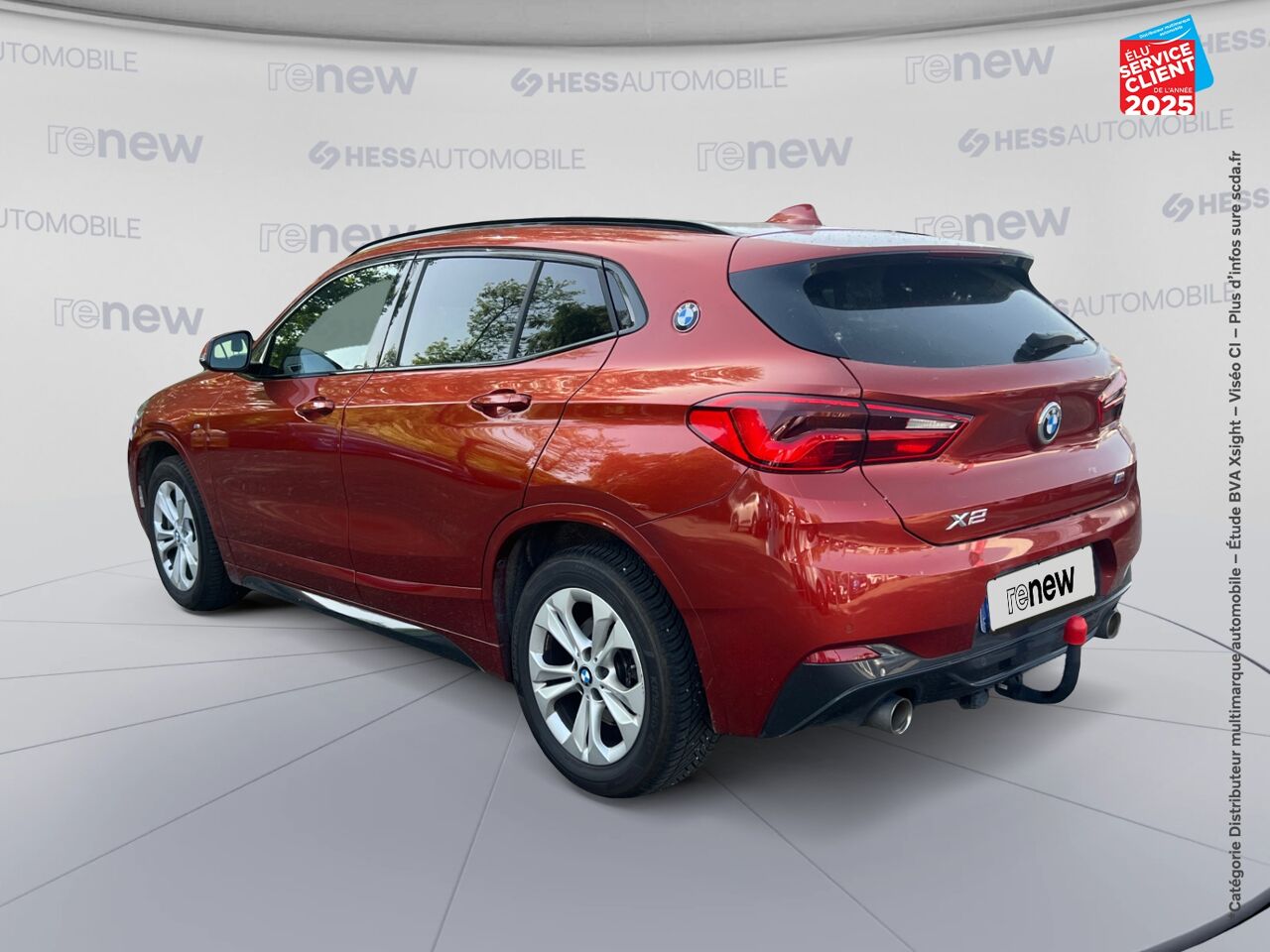 Véhicule d'occasion BMW X2 SDRIVE20IA 192CH M SPORT X DKG7 EURO6D-T 132G SIEGES CHAUF ATTELAGE chez BMW Belfort
