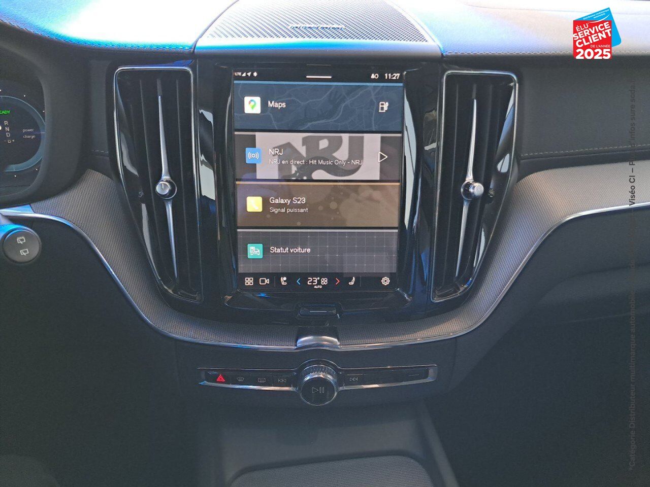 Véhicule neuf VOLVO XC60 T6 HYBRIDE RECHARGEABLE 253 + 145CH ULTRA STYLE DARK GEARTRONIC 8 AWD chez Volvo Strasbourg