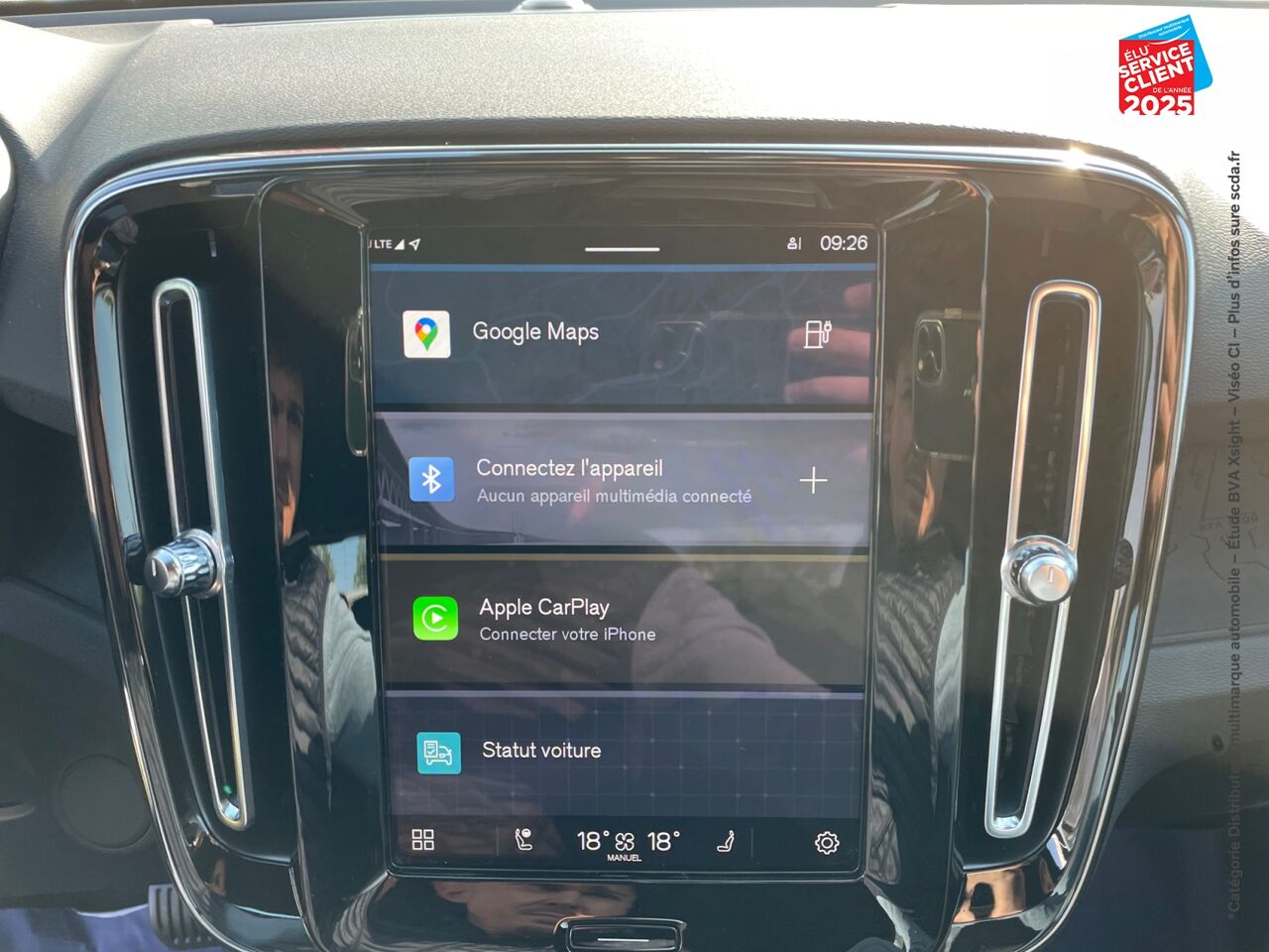 Véhicule d'occasion VOLVO XC40 RECHARGE 231CH START EDT chez Volvo Metz