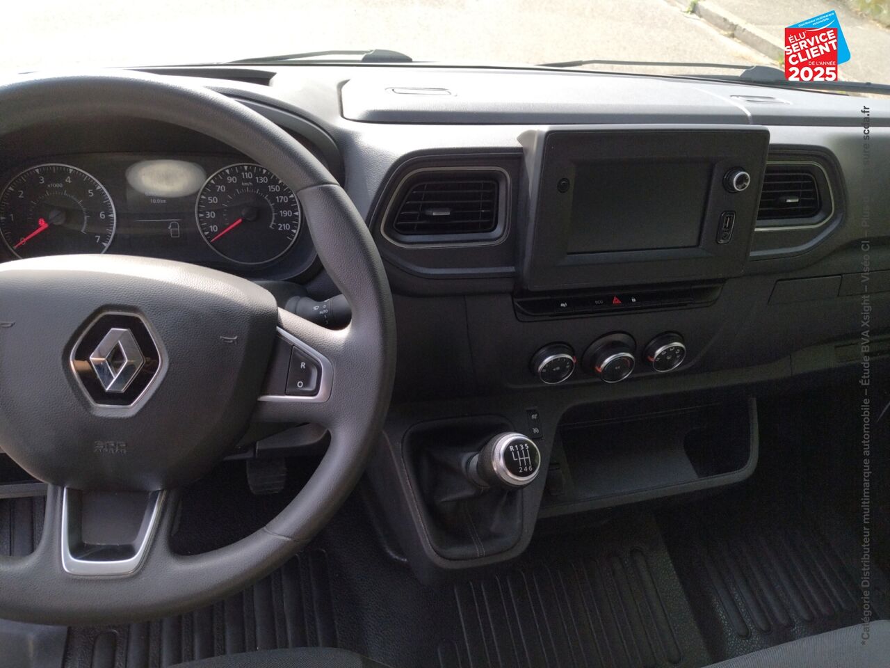 Véhicule d'occasion RENAULT MASTER FG F3500 L2H2 2.3 DCI 135CH GRAND CONFORT E6 GPS RADAR AR chez Renault Sélestat