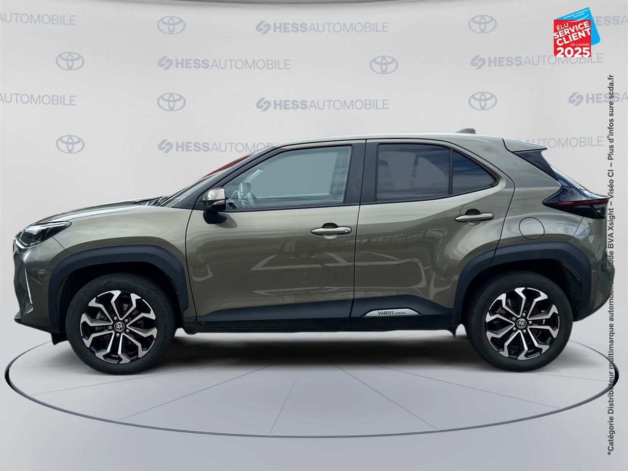 Véhicule d'occasion TOYOTA YARIS CROSS 116H DESIGN MY22 chez Toyota Besançon