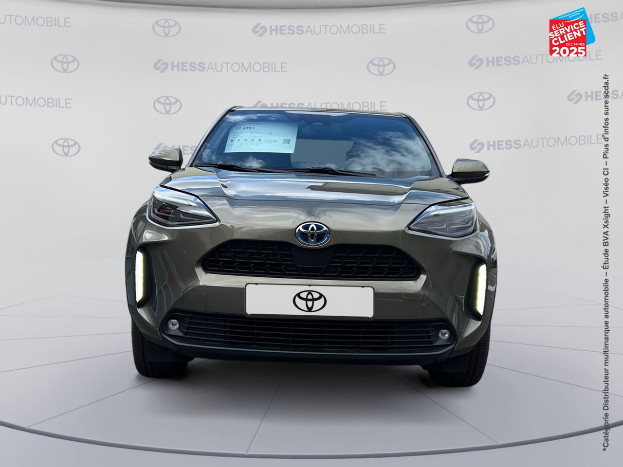 Véhicule d'occasion TOYOTA YARIS CROSS 116H DESIGN MY22 chez Toyota Besançon