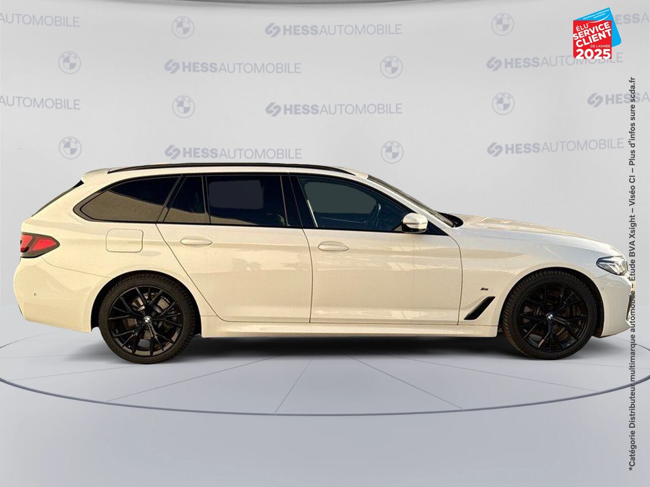 Véhicule d'occasion BMW SERIE 5 TOURING 520DA XDRIVE 190CH M SPORT STEPTRONIC chez Toyota Thionville