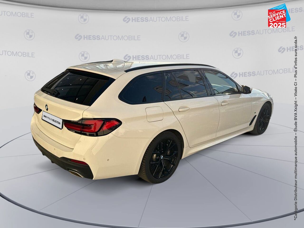 Véhicule d'occasion BMW SERIE 5 TOURING 520DA XDRIVE 190CH M SPORT STEPTRONIC chez Toyota Thionville