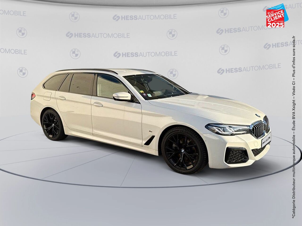 Véhicule d'occasion BMW SERIE 5 TOURING 520DA XDRIVE 190CH M SPORT STEPTRONIC chez Toyota Thionville