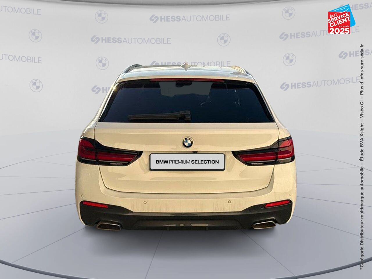 Véhicule d'occasion BMW SERIE 5 TOURING 520DA XDRIVE 190CH M SPORT STEPTRONIC chez Toyota Thionville
